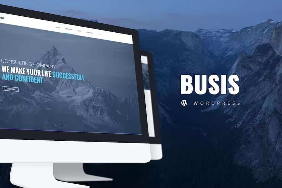 Busis - Clean Multipurpose Business & Corporate Responsive WordPress Theme