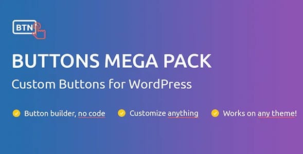 Buttons Mega Pack Pro WordPress Plugin