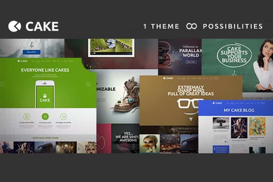 Cake - Responsive Multi-Purpose Html Theme