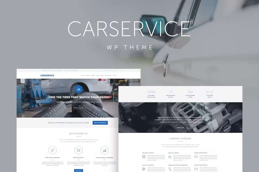 Car Service - Auto Mechanic & Car Repair WordPress Theme