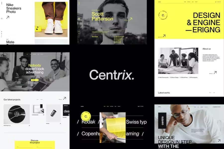 Centrix. - Creative Agency & Portfolio HTML Template