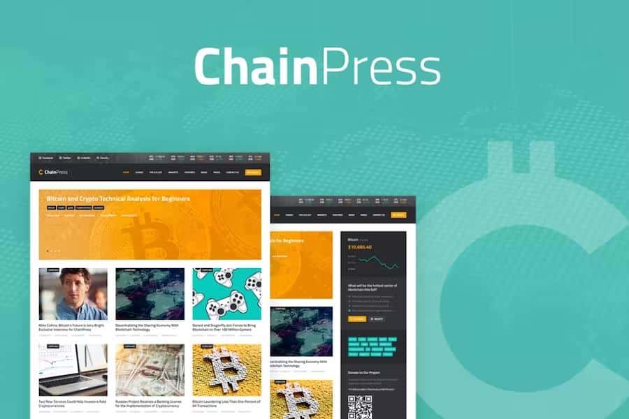 ChainPress - Financial WordPress Business Blog Theme
