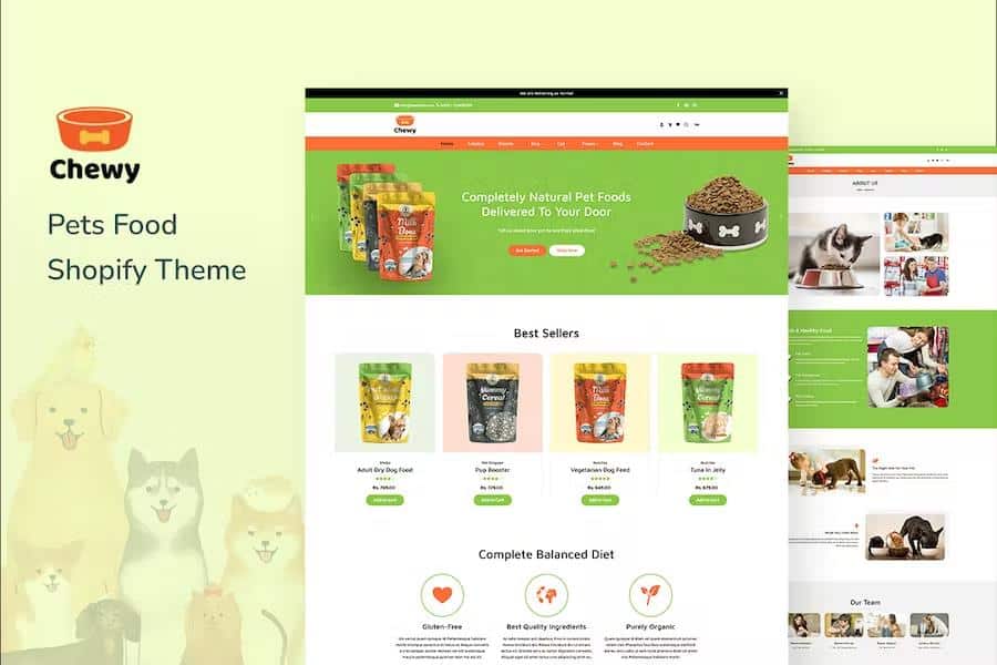 Chewy - Pet Shop Shopify Theme