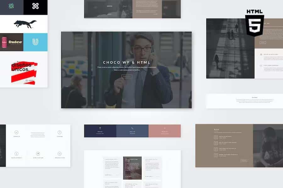 Choco - Multipurpose HTML