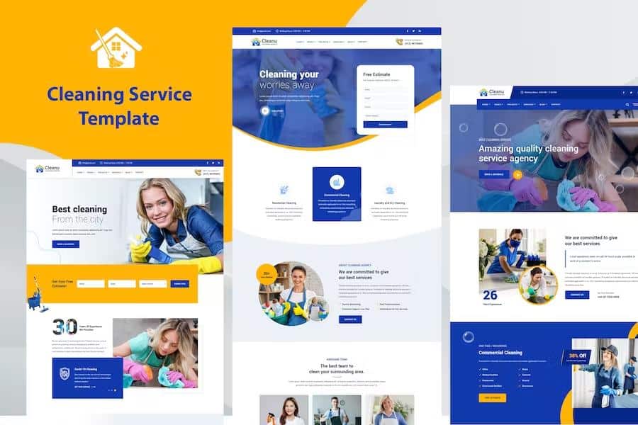 Cleanu - Cleaning Services Template