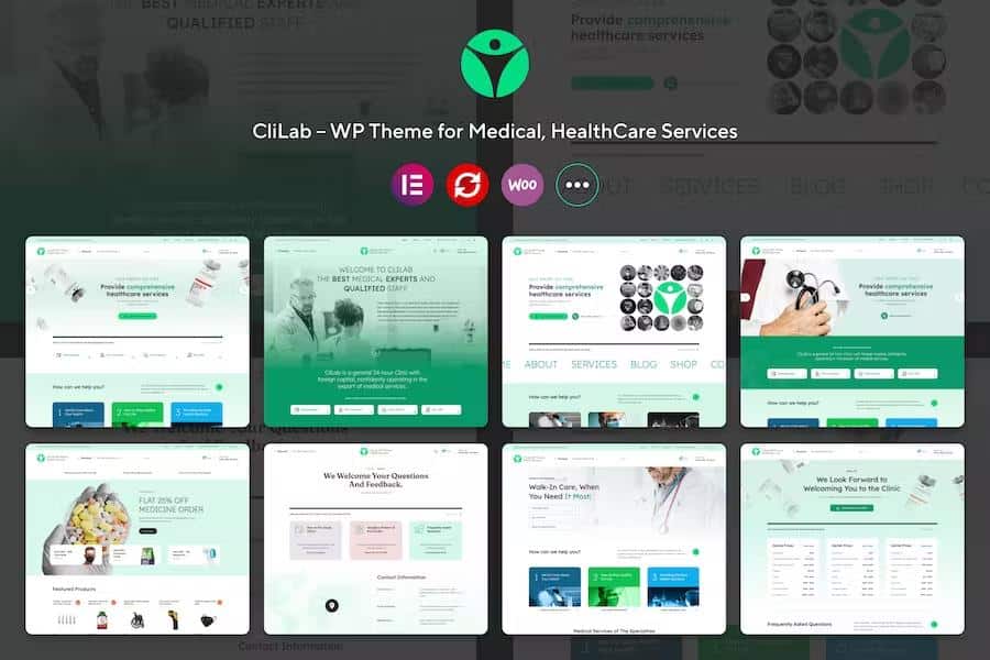 CliLab - WP Theme for Medical, HealthCare Services