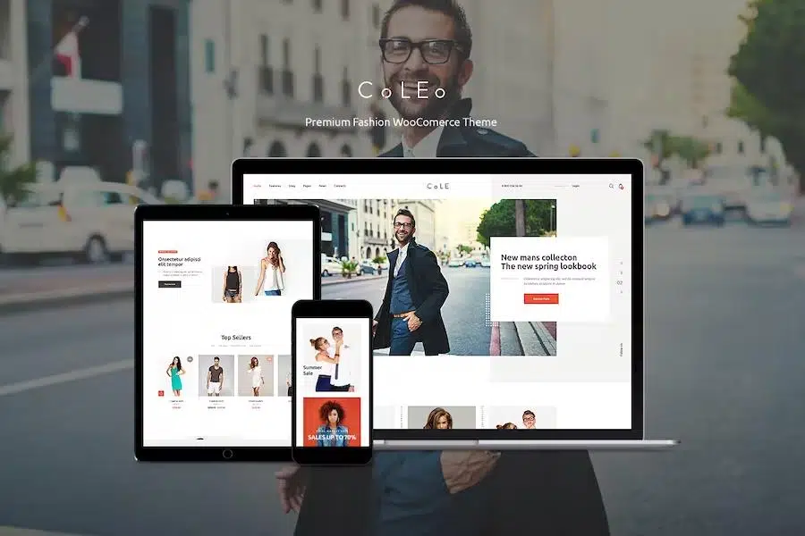 Coleo - A Stylish Fashion Clothing Store WordPress Theme