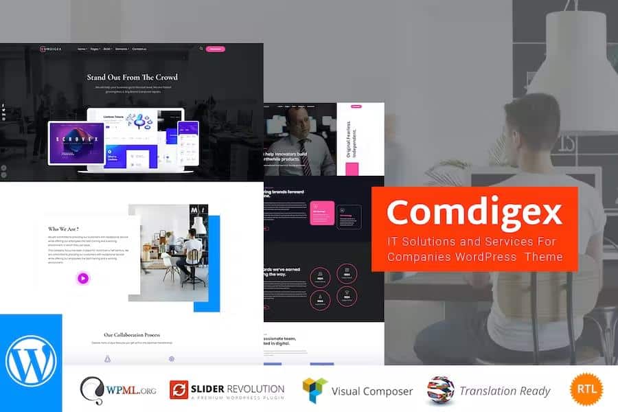 Comdigex - IT Solutions and Services Company WP Theme