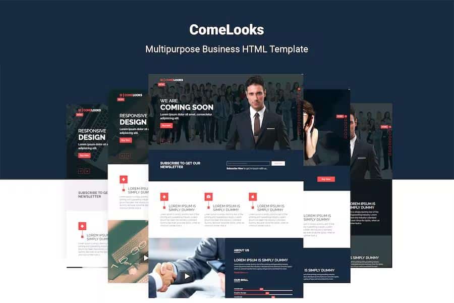 ComeLooks - Multipurpose Business HTML Template