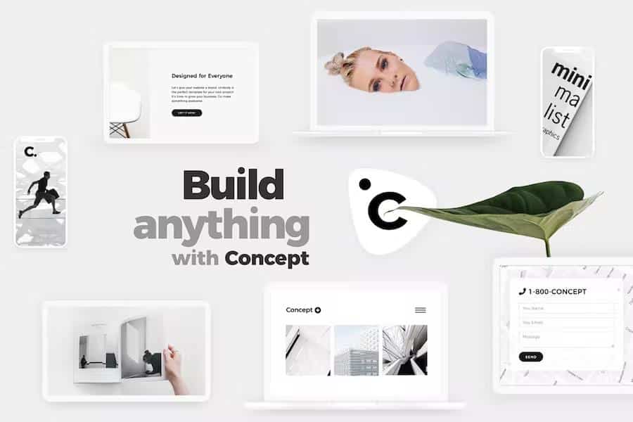 Concept - Creative and Business, Multipurpose Template