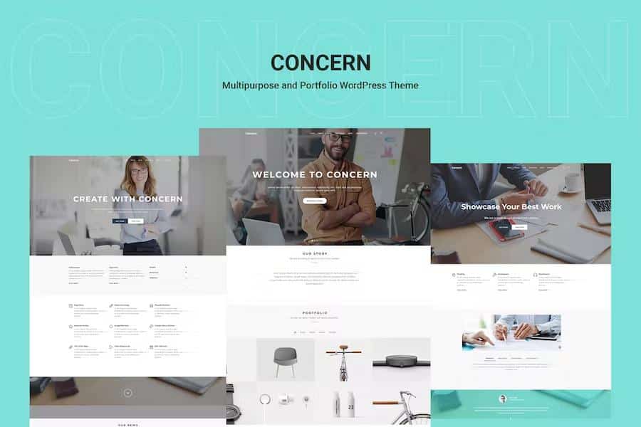 Concern - Multipurpose and Portfolio WordPress Theme