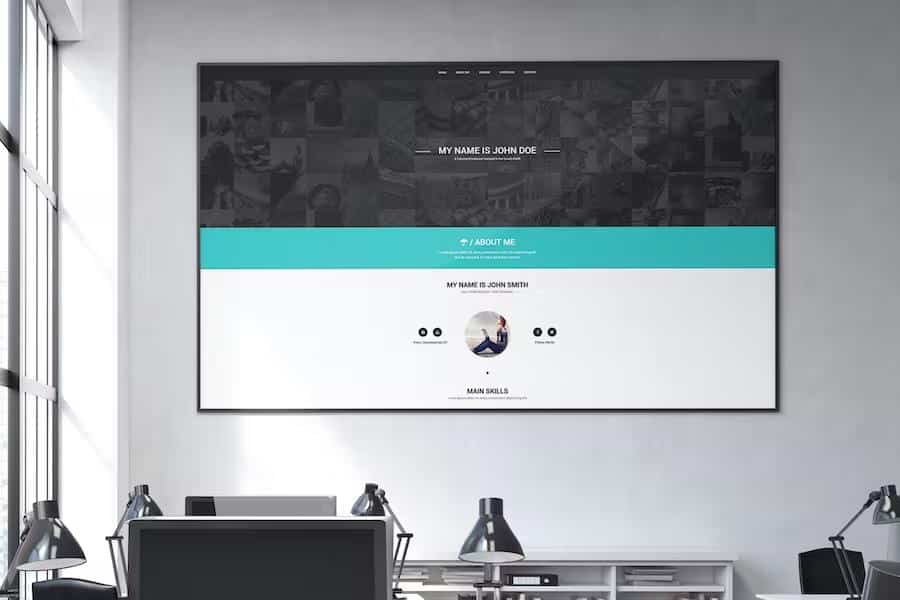 Confidence Responsive VCard Template