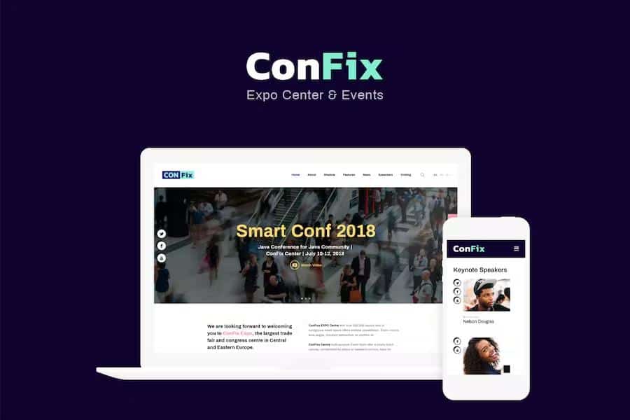 ConFix - Expo & Events WordPress Theme