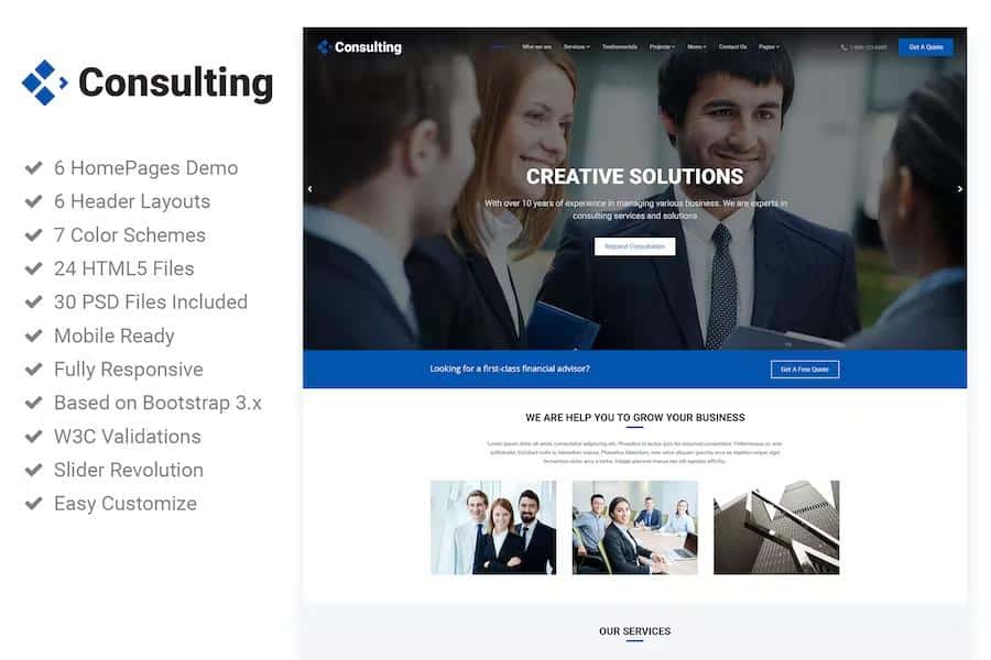 Amaco - Consulting HTML5 Template