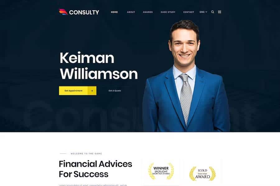 Consulti - Consulting & Consultancy HTML Template product preview