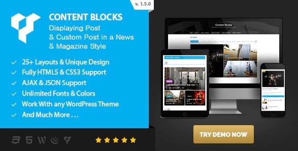 Content Blocks Layout For WPBakery Page Builder