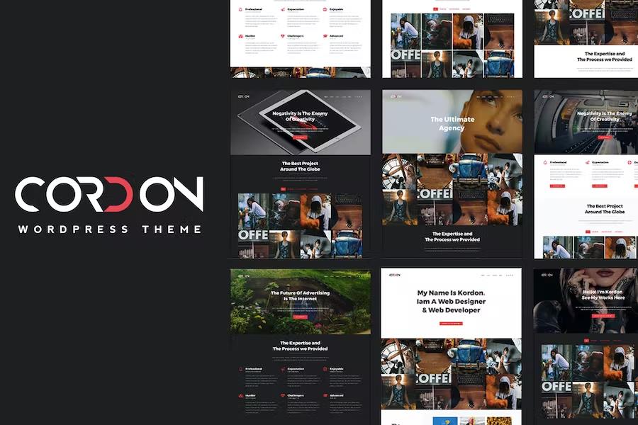 Cordon - Responsive One & Multi Page Portfolio Theme