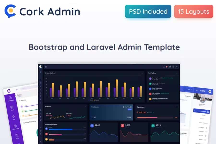 Cork - Bootstrap 5 Admin & Dashboard Template