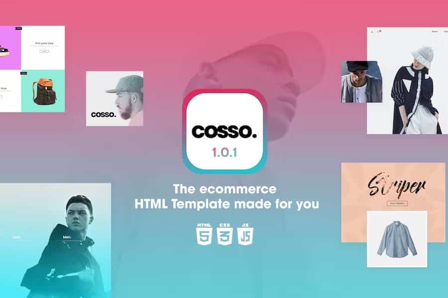 Cosso - Clean, Minimal Responsive HTML Template