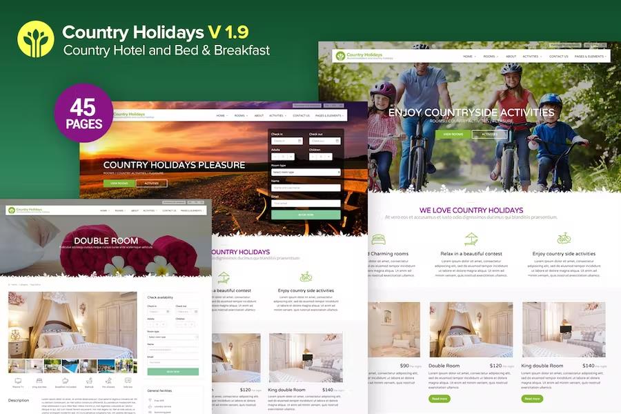 CountryHolidays - Hotel and Bed & Breakfast product preview