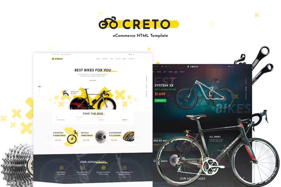 Creto - eCommerce HTML Template