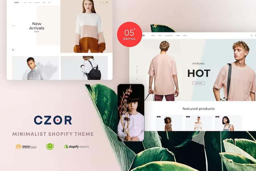 CZOR - Minimalist Shopify Theme