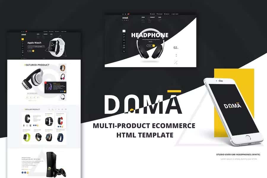 Dama - Multi Store Responsive HTML Template