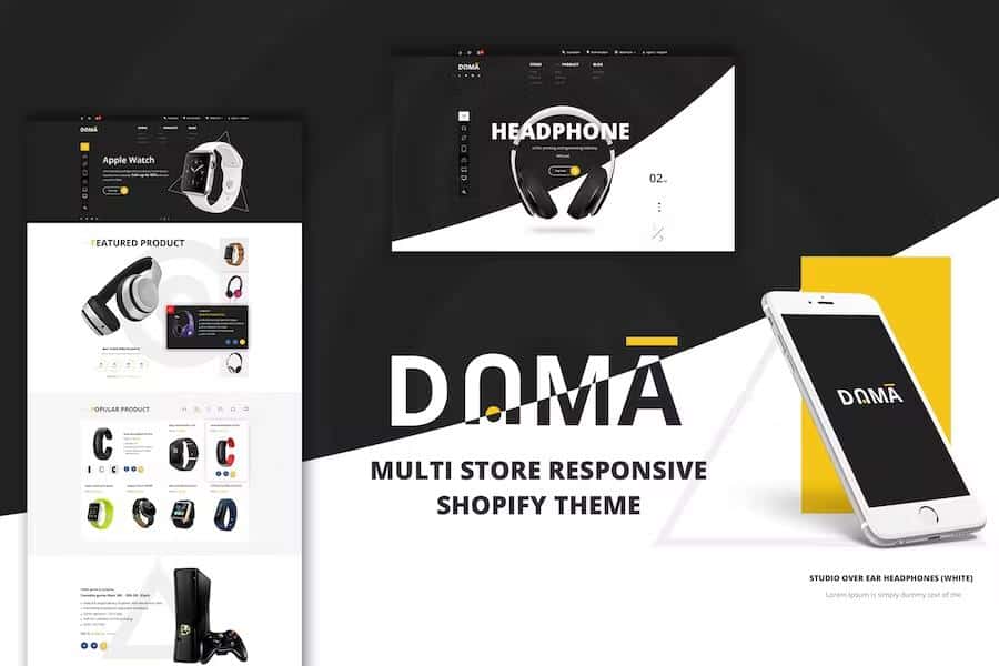 Dama - Multi Store Responsive Shopify Theme