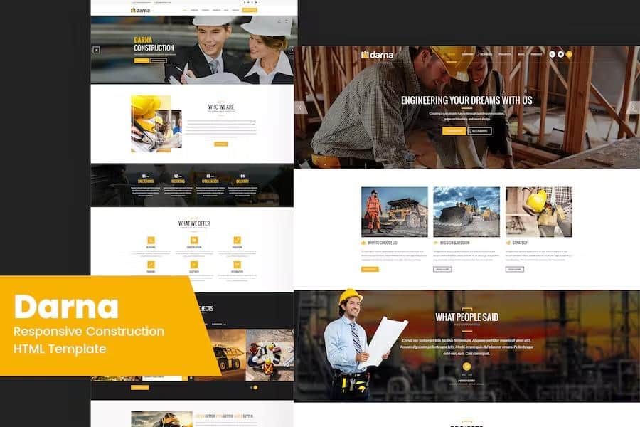 Darna - Building & Construction HTML5 Template