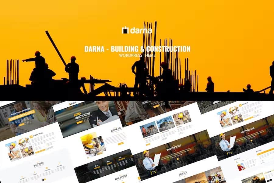 Darna - Building & Construction WordPress Theme