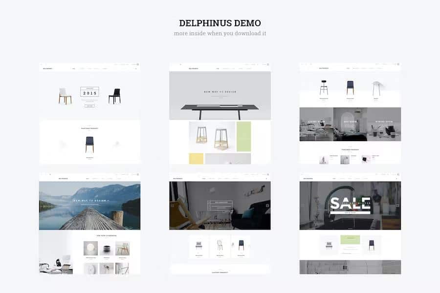 Product preview supplied for Delphinus - Creative Multi-Purpose Magento Theme