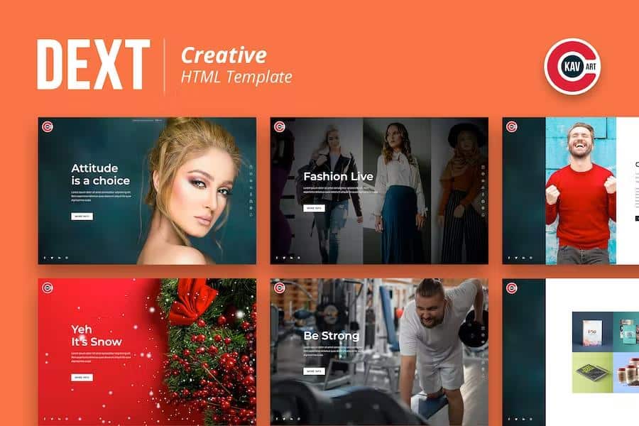Dext HTML Creative Template