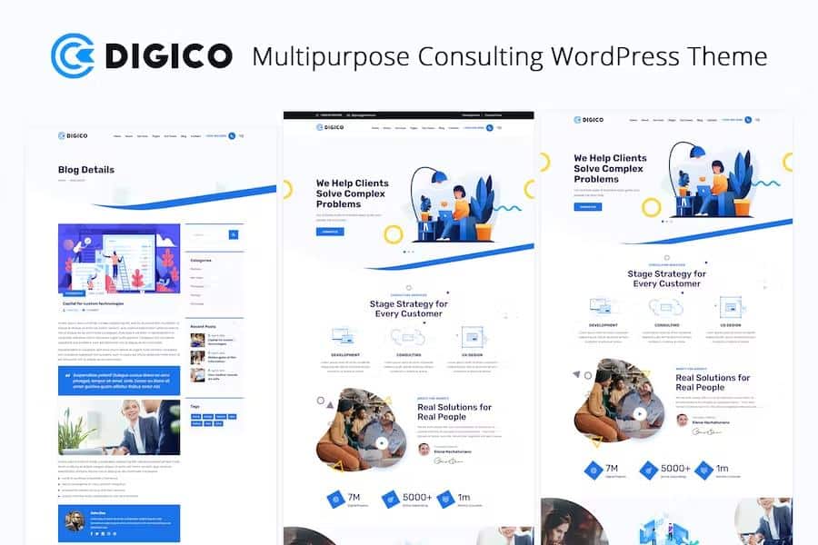 Digico - Multipurpose Consulting WordPress Theme