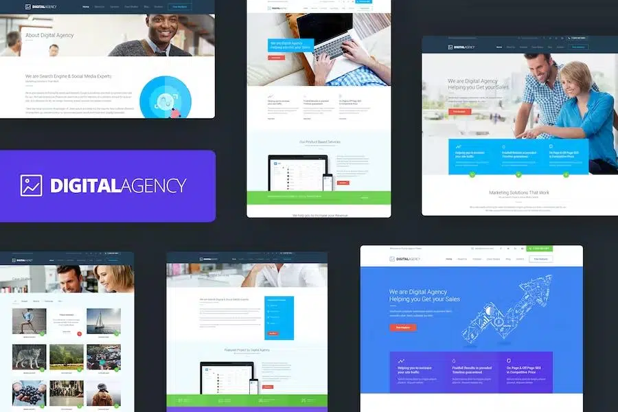 Digital Agency - SEO   Marketing HTML Template