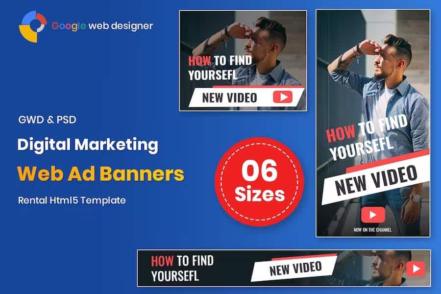 Digital Marketing Banners GWD