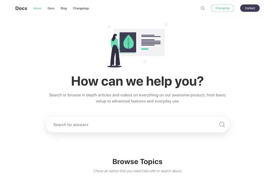 Docs - Documentation and Manual HTML5 Responsive Template