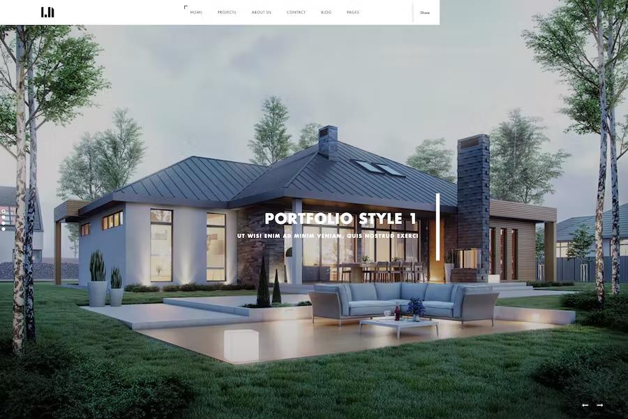 Domik - Creative Responsive Architecture WordPress Theme