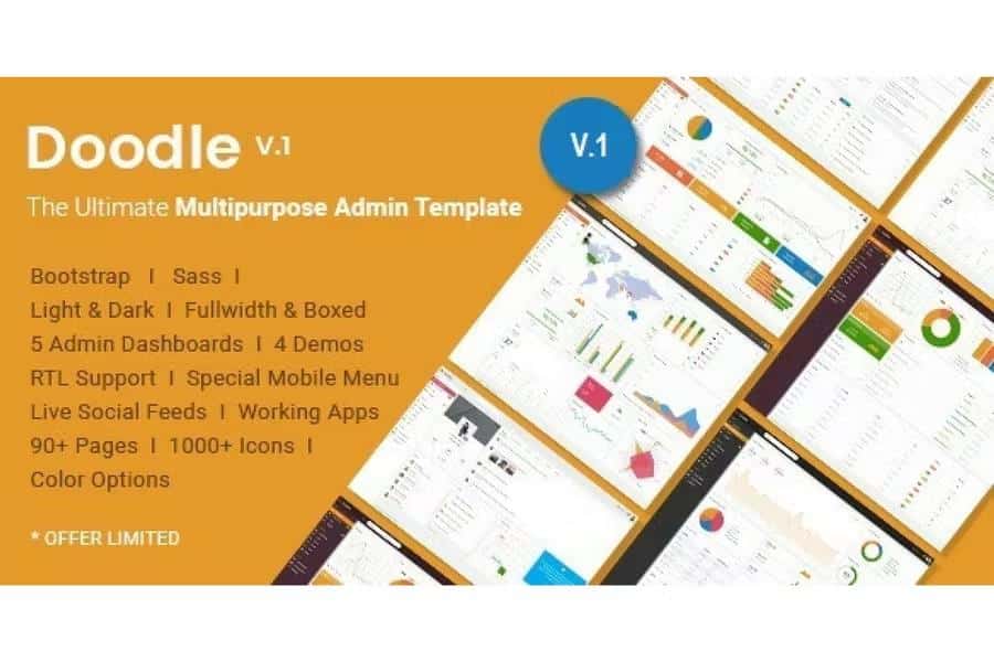 Doodle - Multipurpose Admin Template