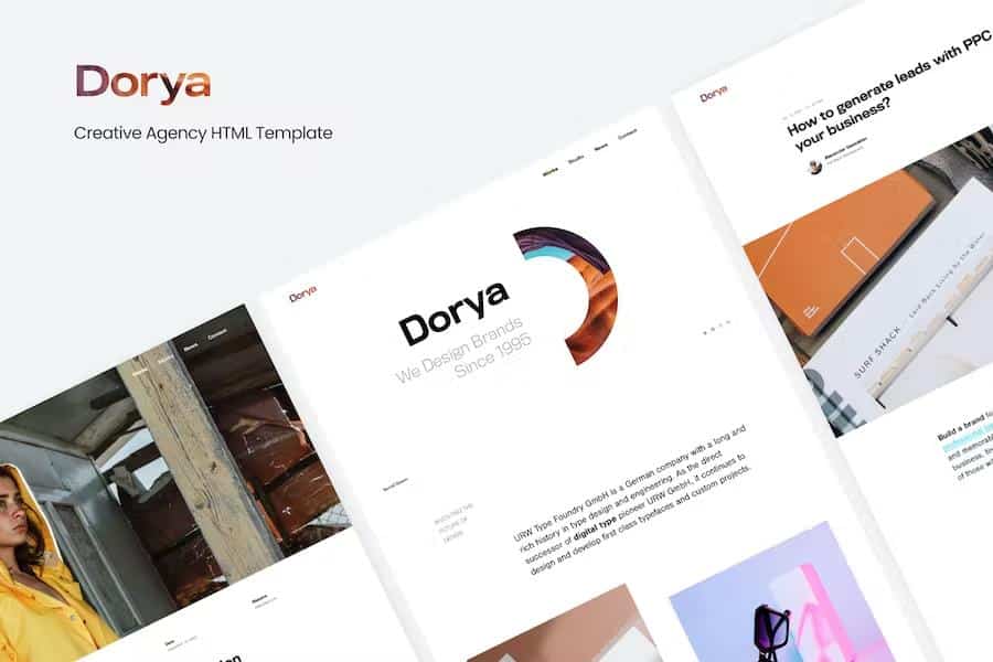 Dorya - Creative Agency HTML Template