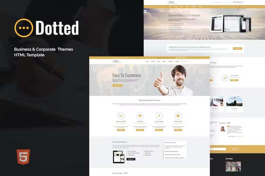 Dotted - Business & Corporate HTML Template