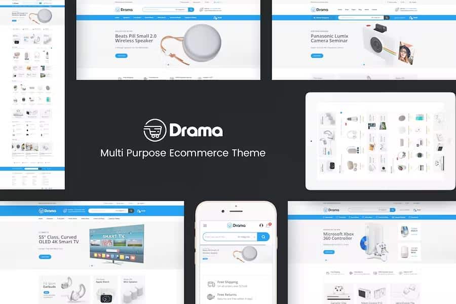 Drama - Responsive Prestashop Theme listing image