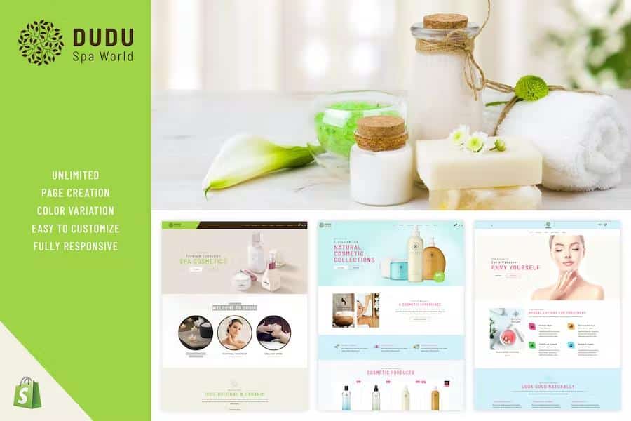 DUDU - Beauty Cosmetic Shopify Theme