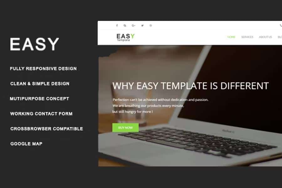 Easy - Multiuse HTML Template