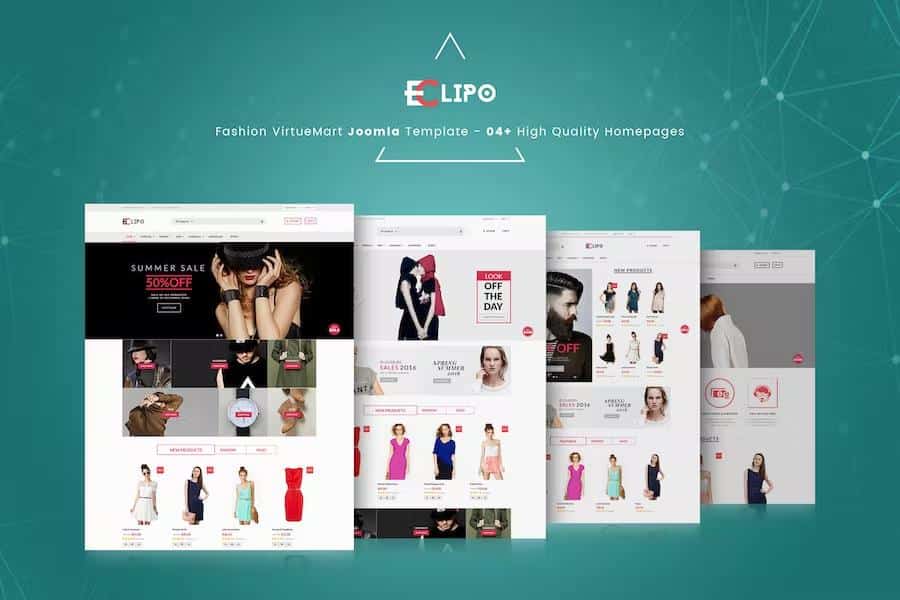 Vina Eclipo - Fashion VirtueMart Joomla Template