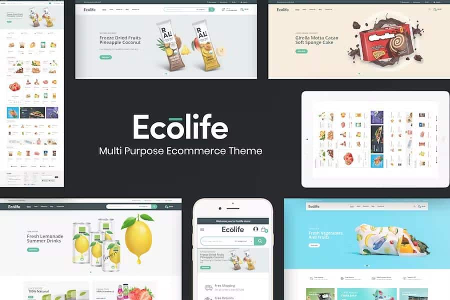 Ecolife Elementor - Multipurpose Prestashop 1.7 Theme