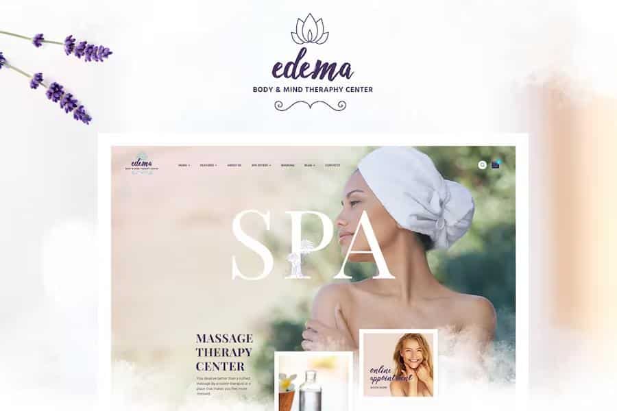 Edema - Wellness & Spa WordPress Theme