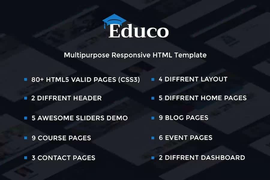 Education - eLearning Html Template