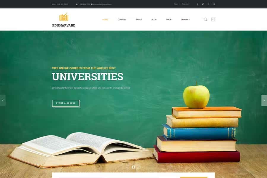 Educate - Multi-Concept Education & Courses HTML Template
