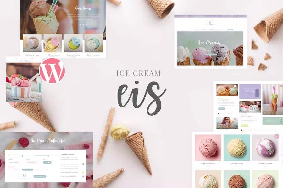 Eis - Ice Cream Shop WordPress Theme