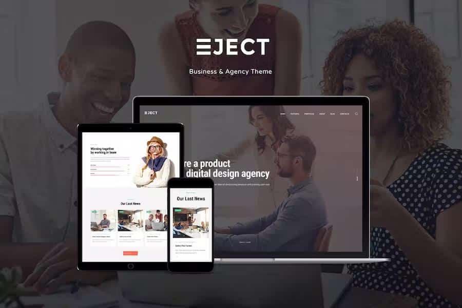 Eject - Web Studio & Creative Agency WordPress Theme